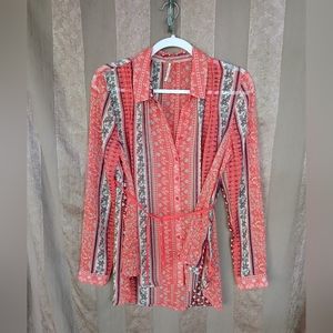 💎 Free People Women's Top MOONLIGHT Blouse